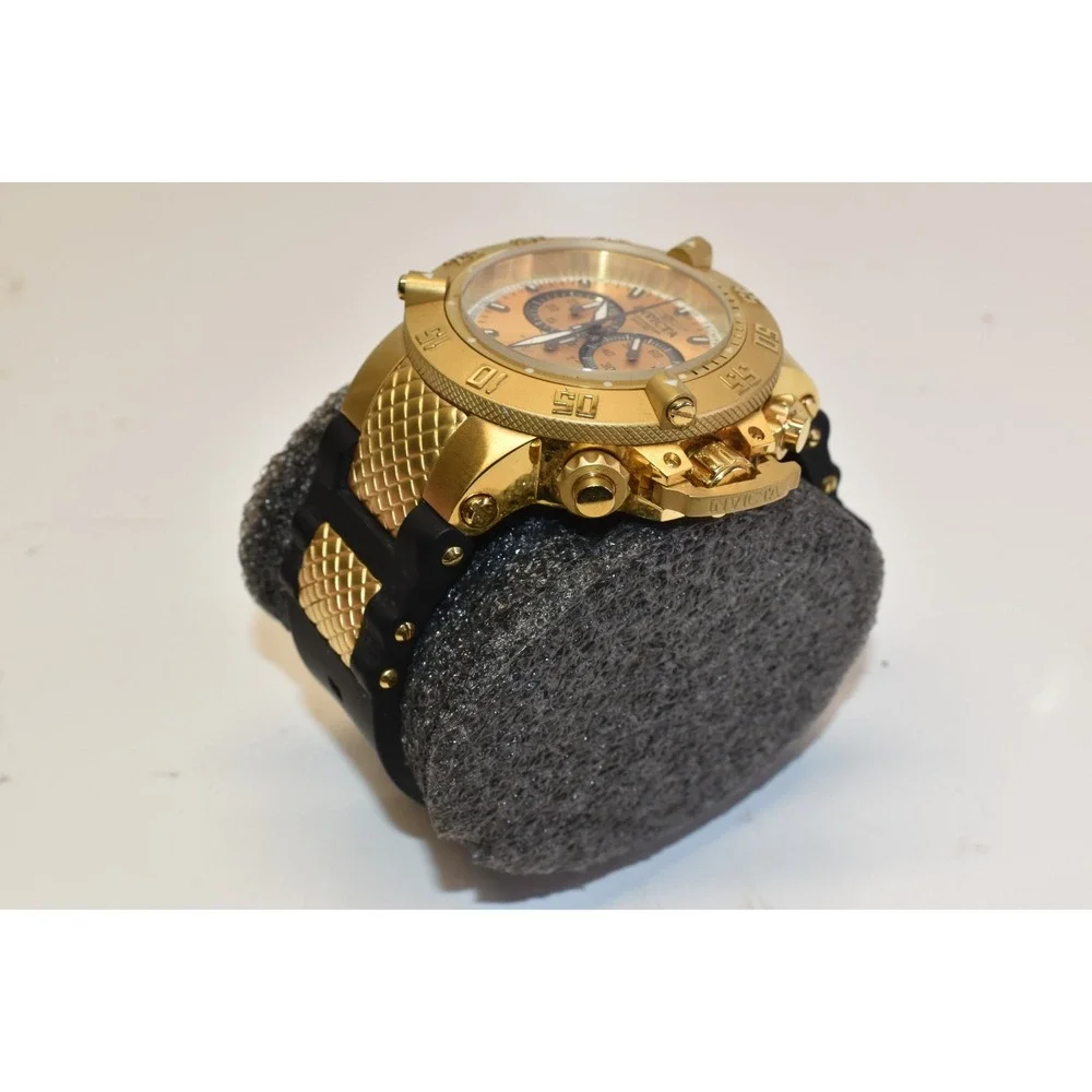 Invicta Subaqua Noma III‎ Chronograph Wrist Watch Mens 50mm Mineral Stainless